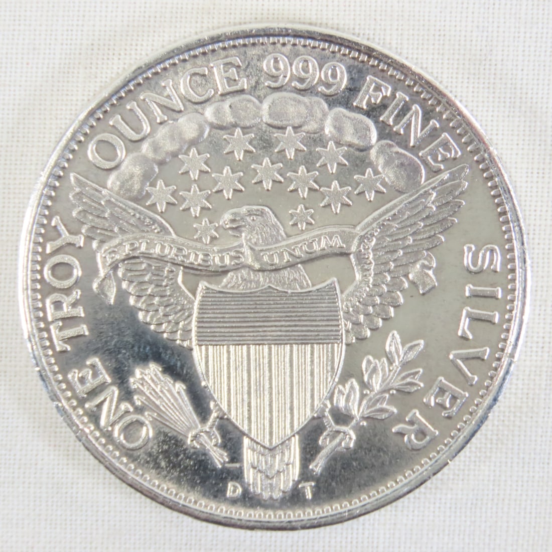 Bust Dollar Style 1ozt .999 Silver Round - 2