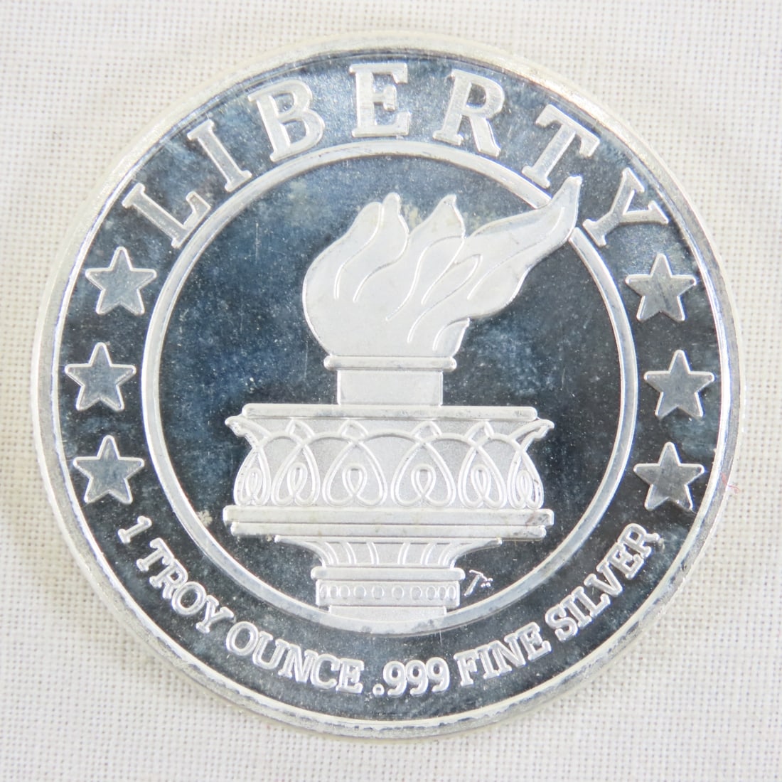 Silver Towne Lady Liberty 1ozt .999 Silver Round - 2