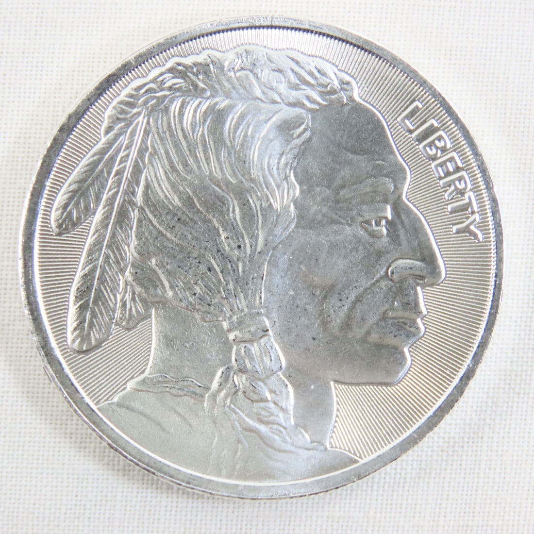 Roll of 20 Cut Saw Mint 1ozt Silver Buffalo Rounds - 11