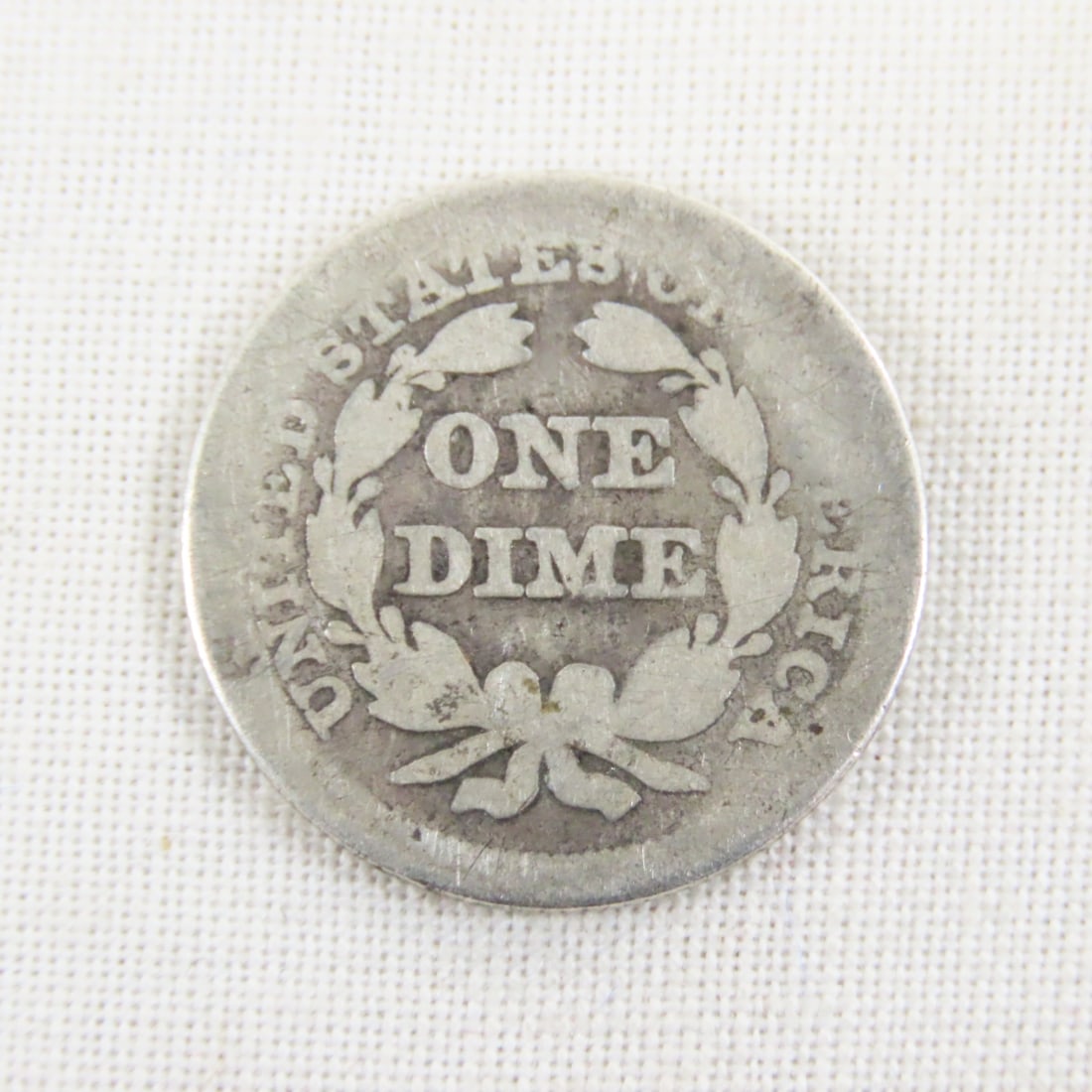 4 Seated Liberty Dimes 1853, 1861, 1872, 1876 - 4