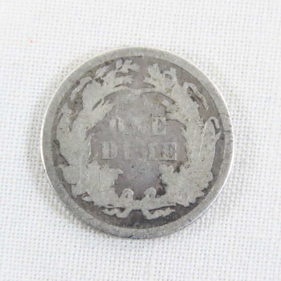4 Seated Liberty Dimes 1853, 1861, 1872, 1876 - 6