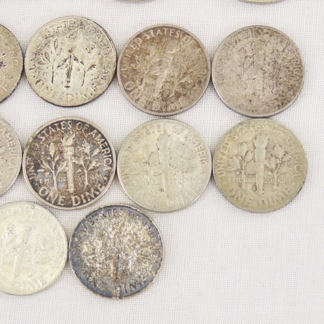 $3.95 Face Value 90% Silver US Coins - 10