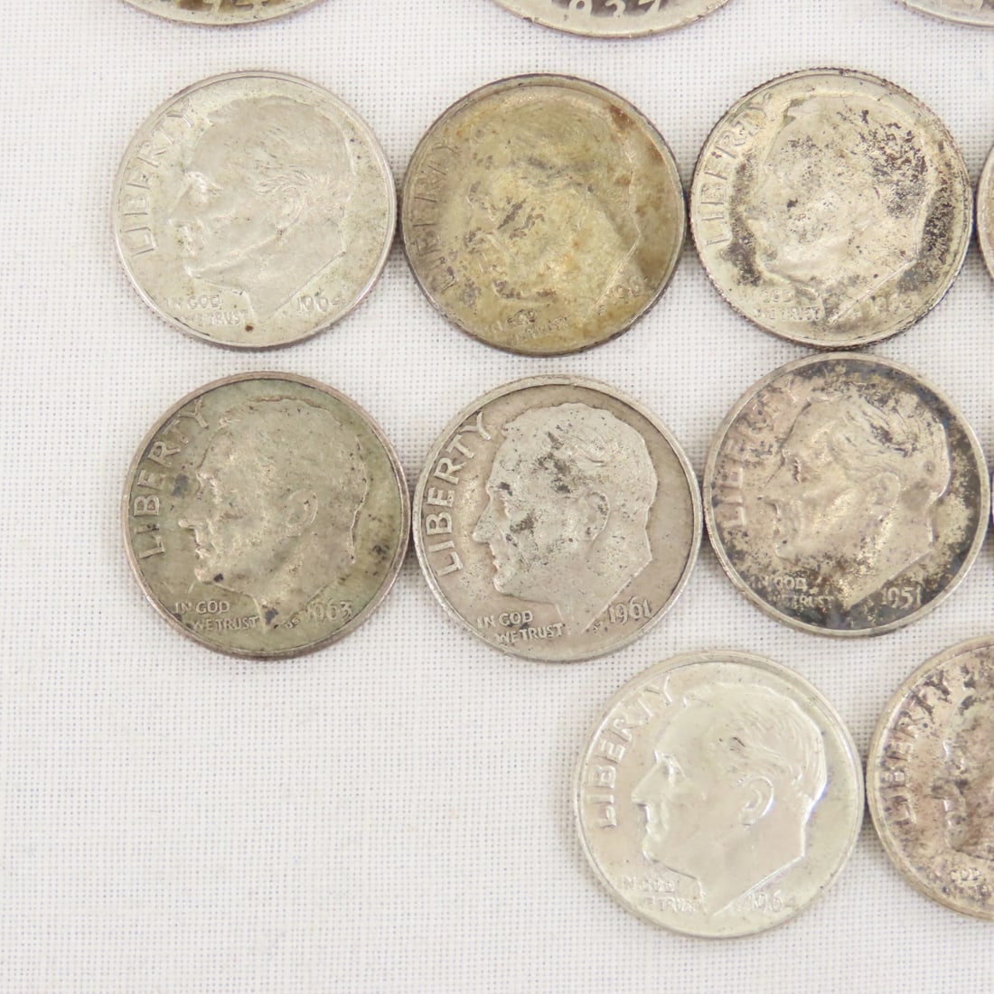 $3.95 Face Value 90% Silver US Coins - 4