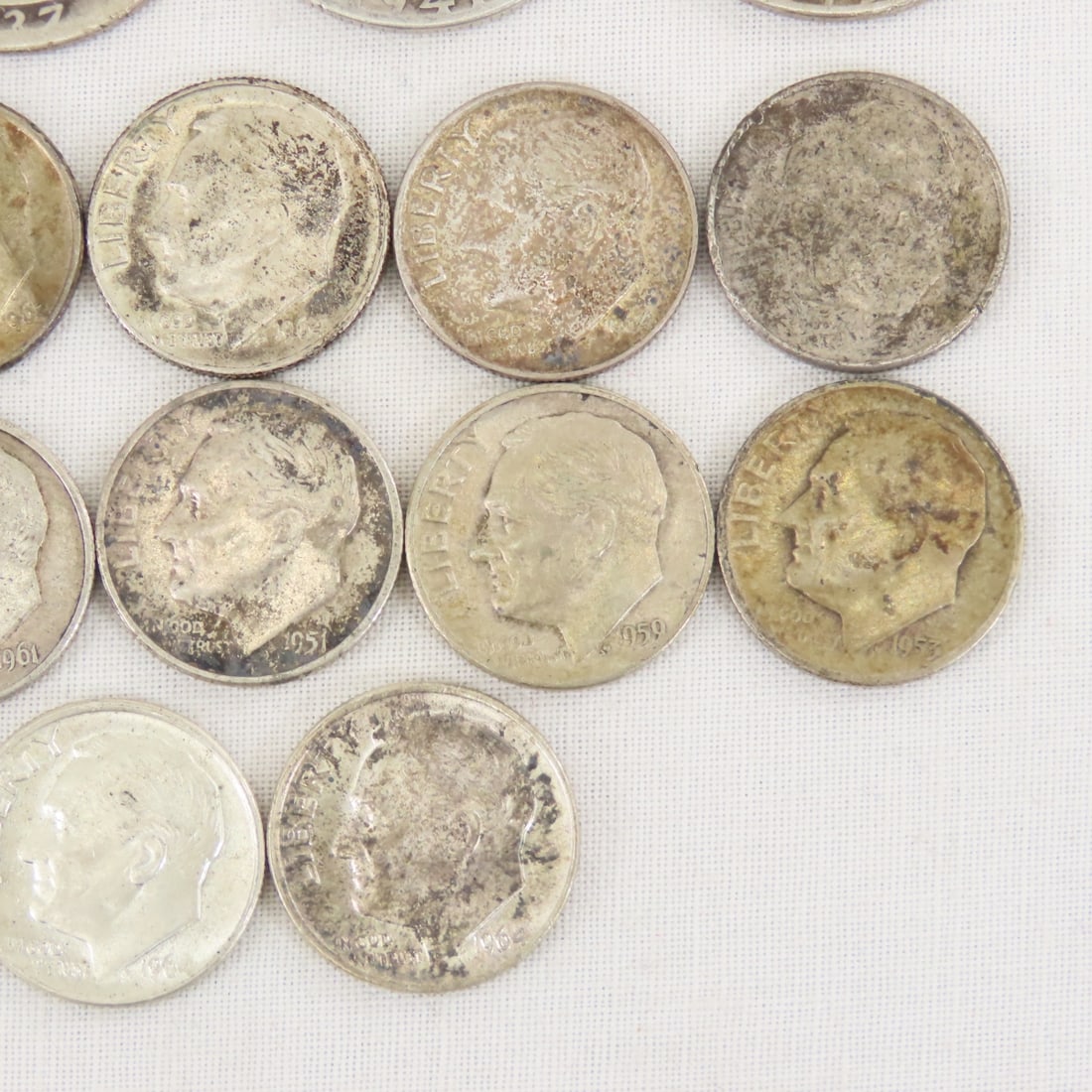 $3.95 Face Value 90% Silver US Coins - 5