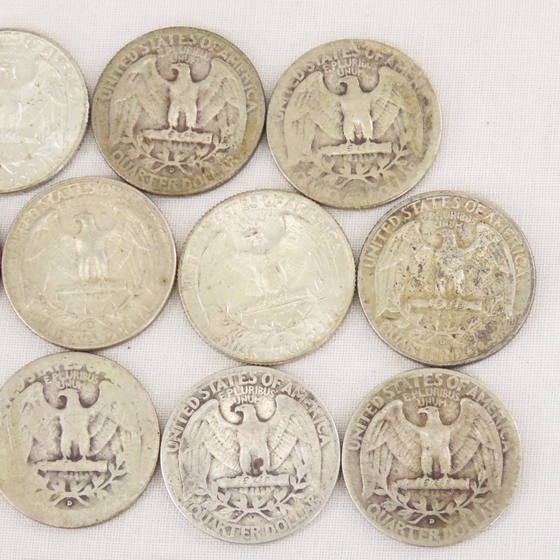 $3.95 Face Value 90% Silver US Coins - 8