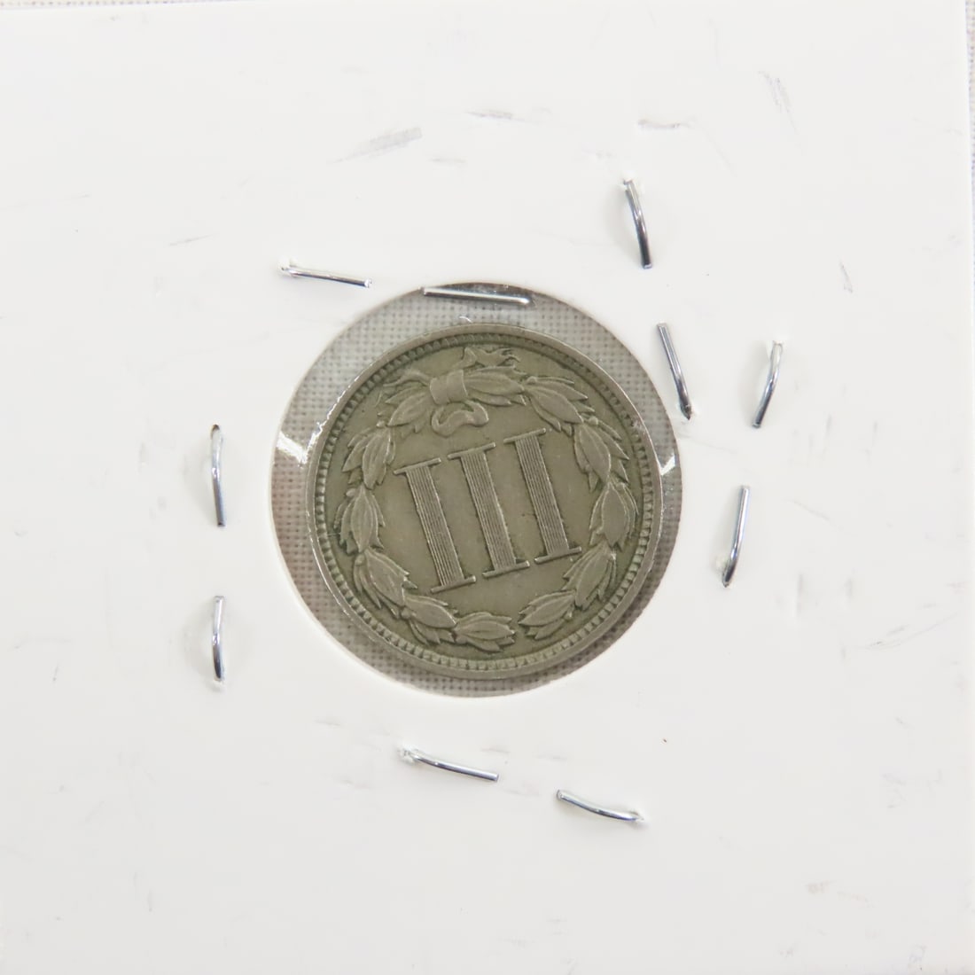 1881 3 Cent Nickel & 1831 Coronet Head Large Cent - 6