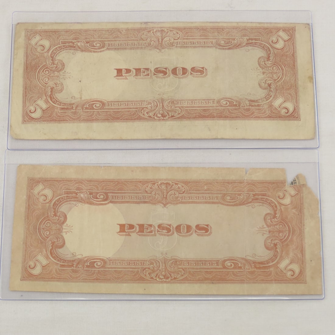 WWII Japanese Government Occupation Notes - 5