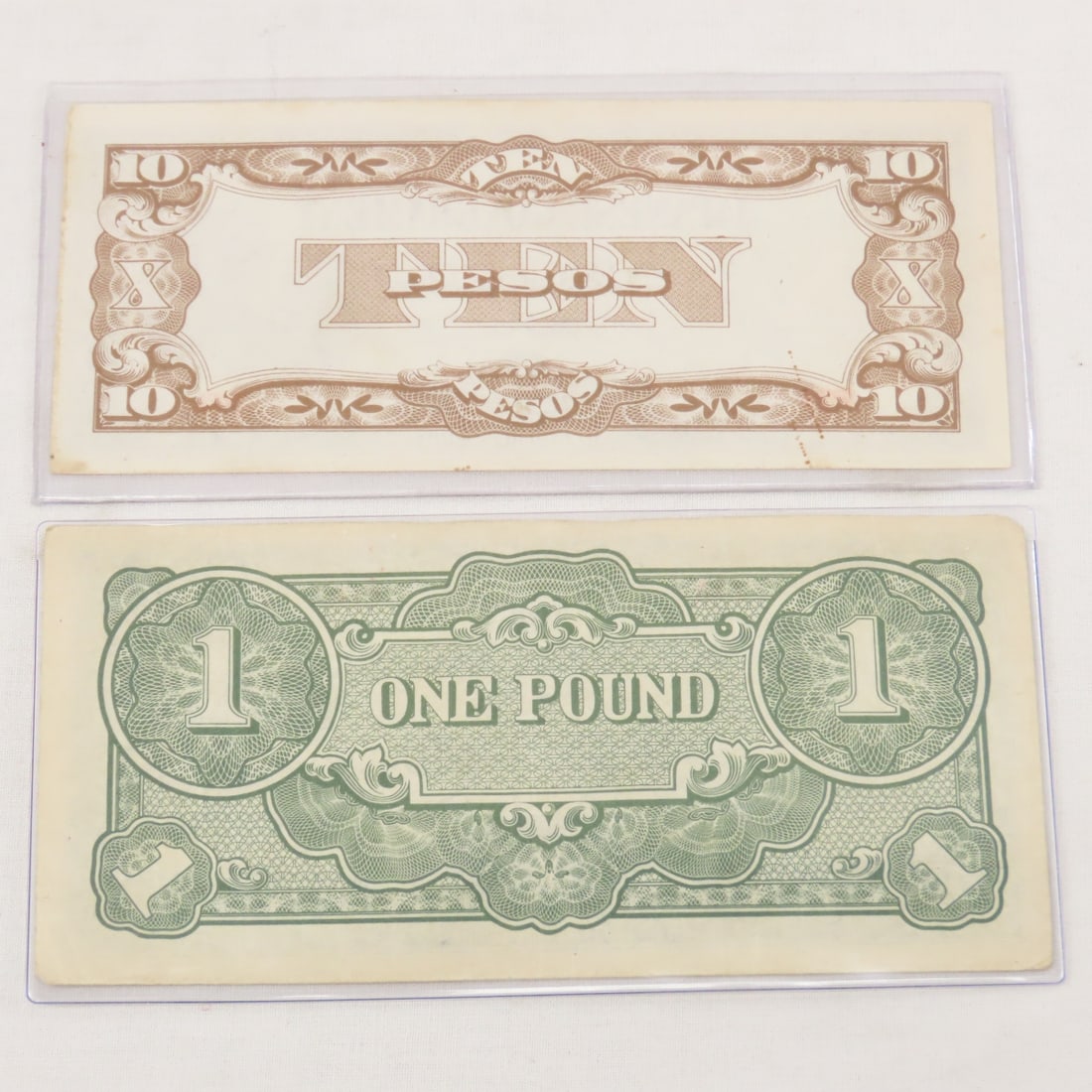 WWII Japanese Government Occupation Notes - 9