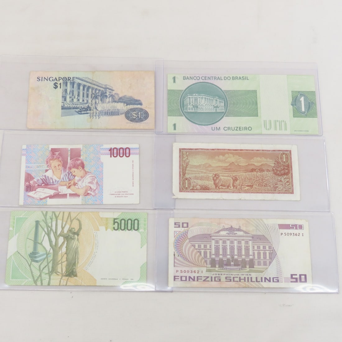 Modern & Vintage World Currency Collection - 9