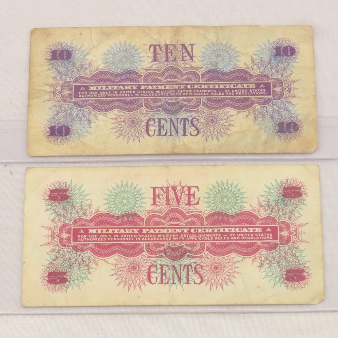 WWII Military Payment Certificates & more - 7