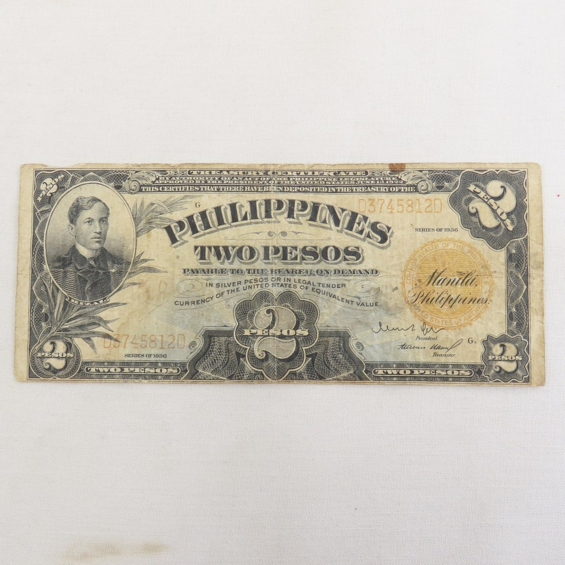 WWII Philippines Victory Notes, Short Snorter - 2