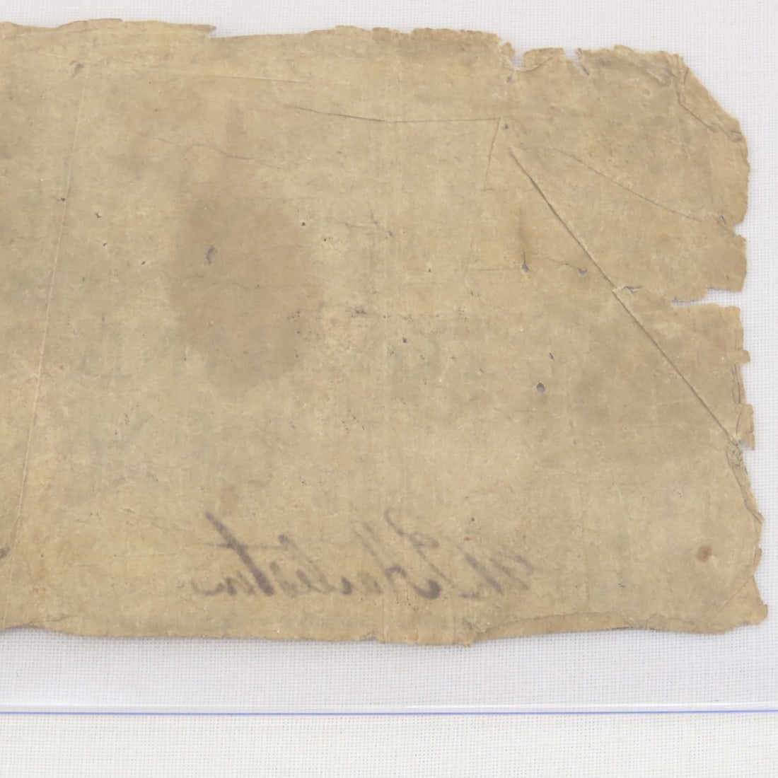 4 1800's US Notes in rough condition - 13