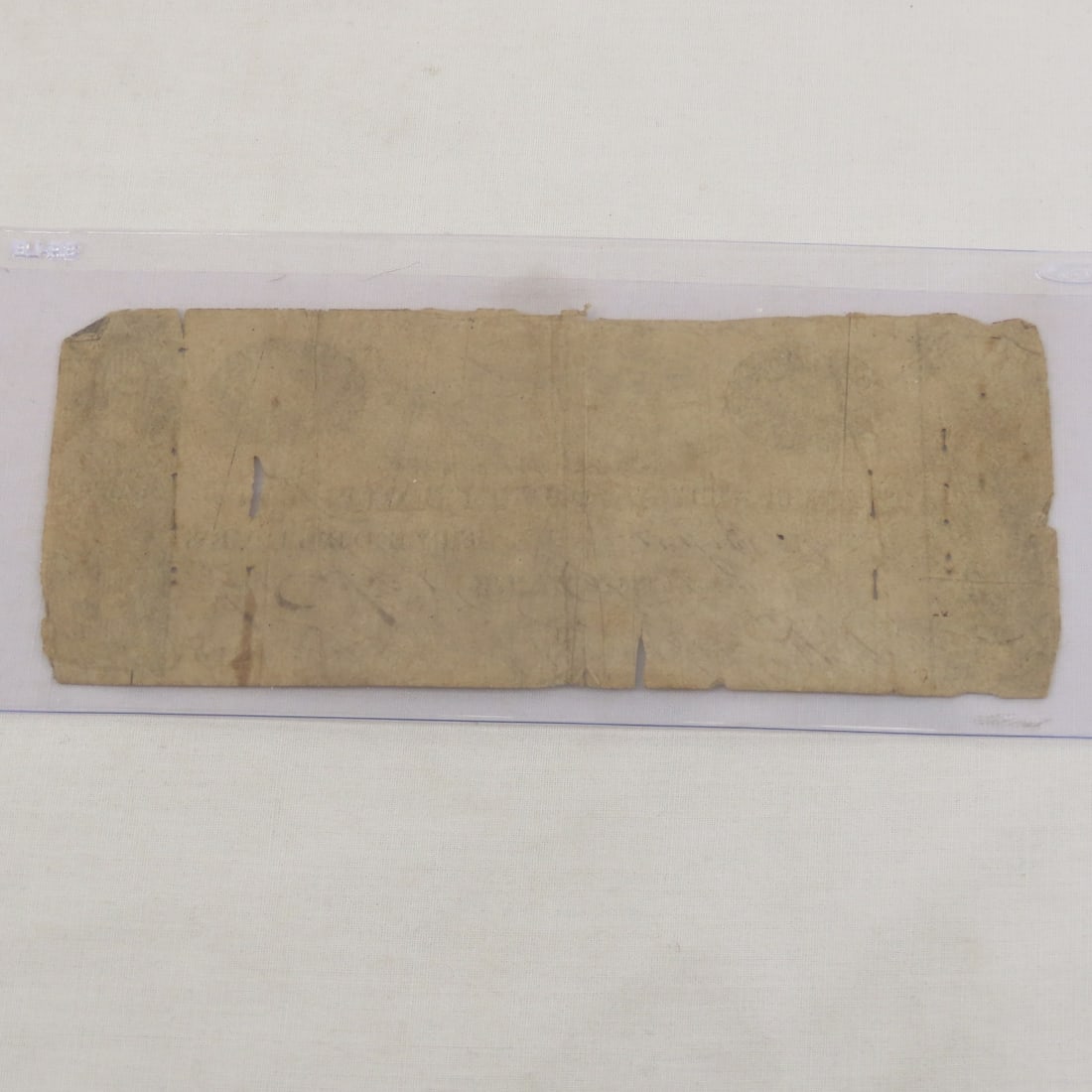 4 1800's US Notes in rough condition - 5