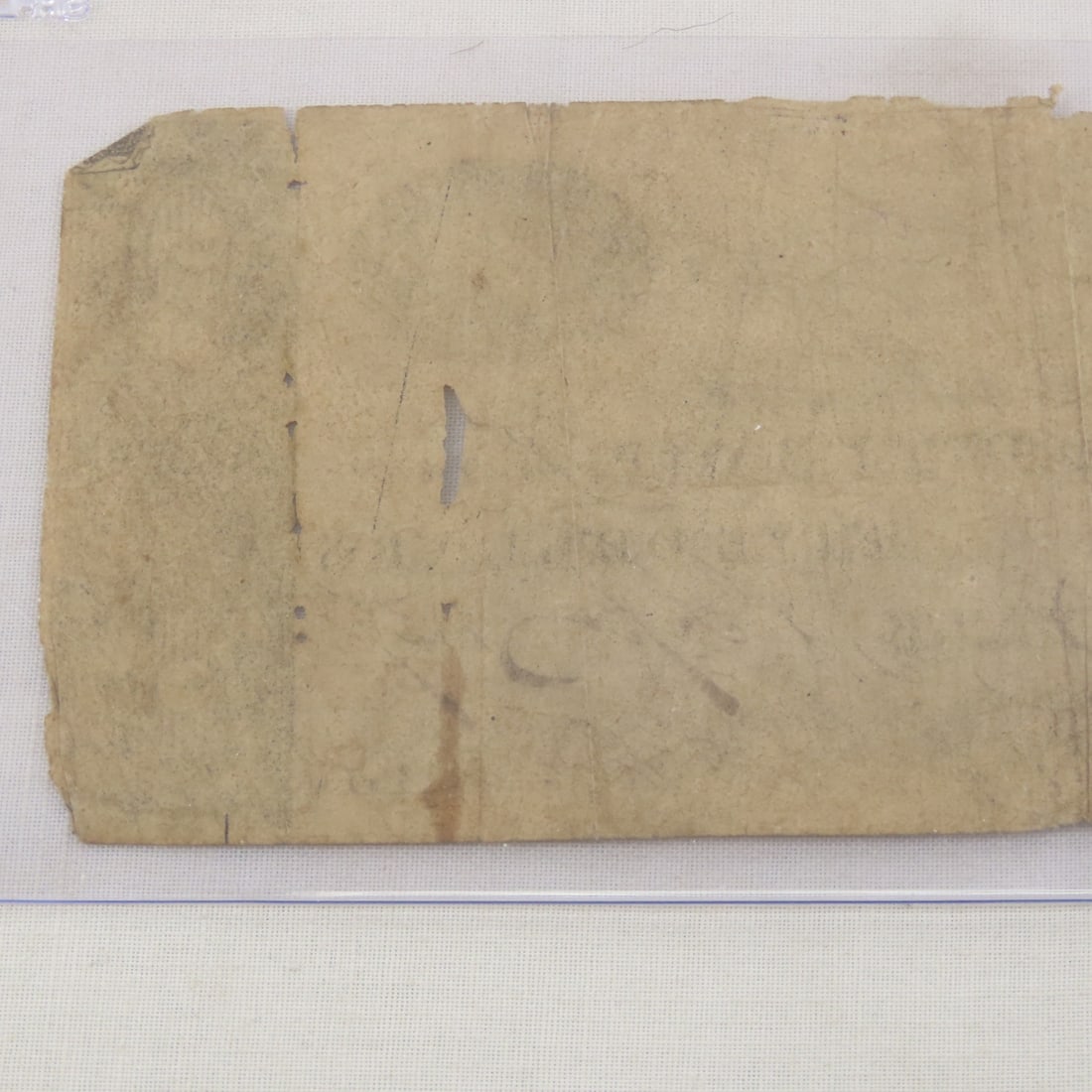 4 1800's US Notes in rough condition - 6