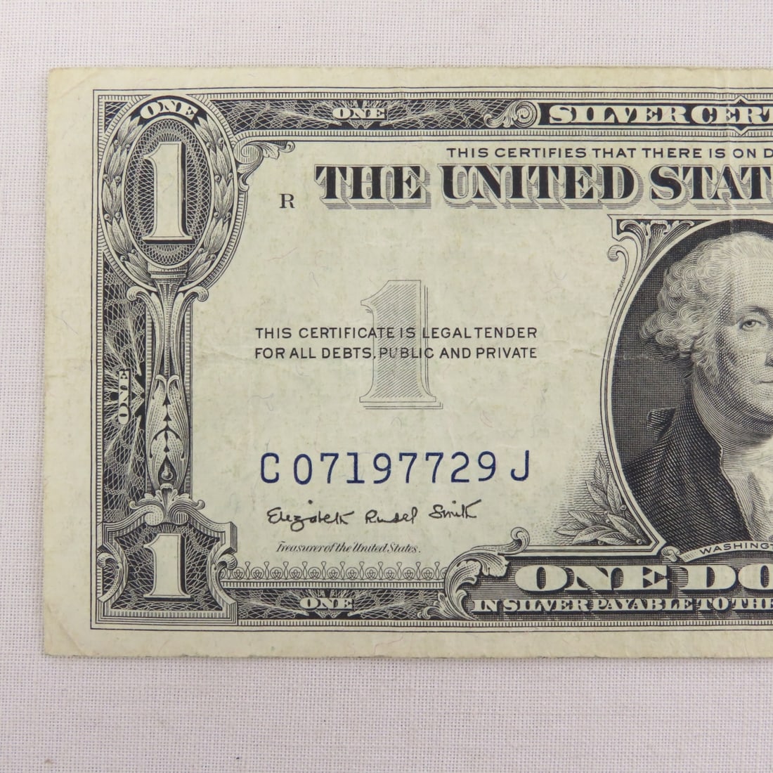 1928 & 1953 $2 Notes, & 6 $1 Silver Certificates - 15