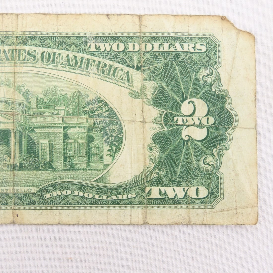1928 & 1953 $2 Notes, & 6 $1 Silver Certificates - 7
