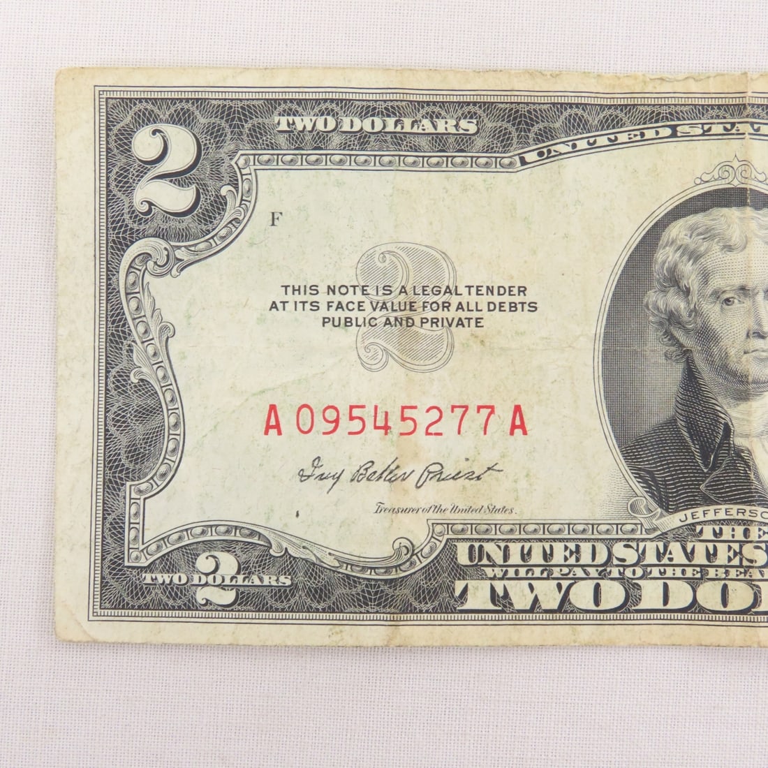 1928 & 1953 $2 Notes, & 6 $1 Silver Certificates - 9