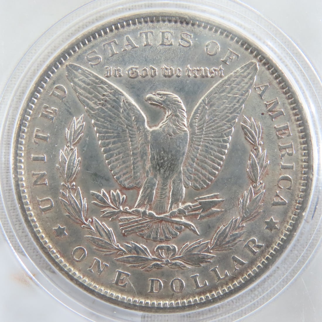 1889 Morgan Silver Dollar - 4