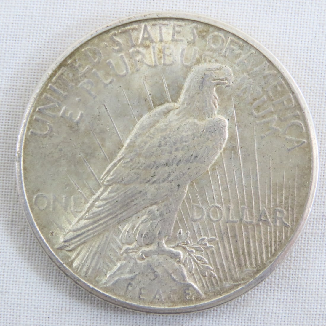 3 1922 Peace Silver Dollars, 2 P & 1 S mint - 5