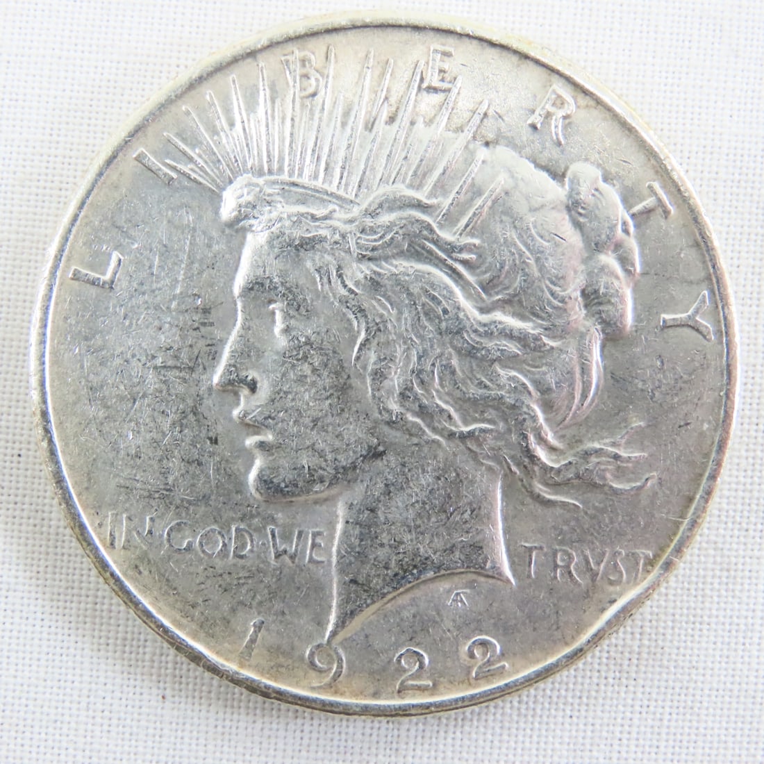 3 1922 P Peace Silver Dollars - 2
