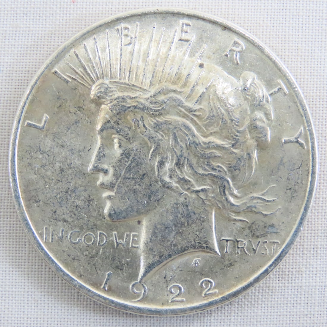 3 1922 P Peace Silver Dollars - 6