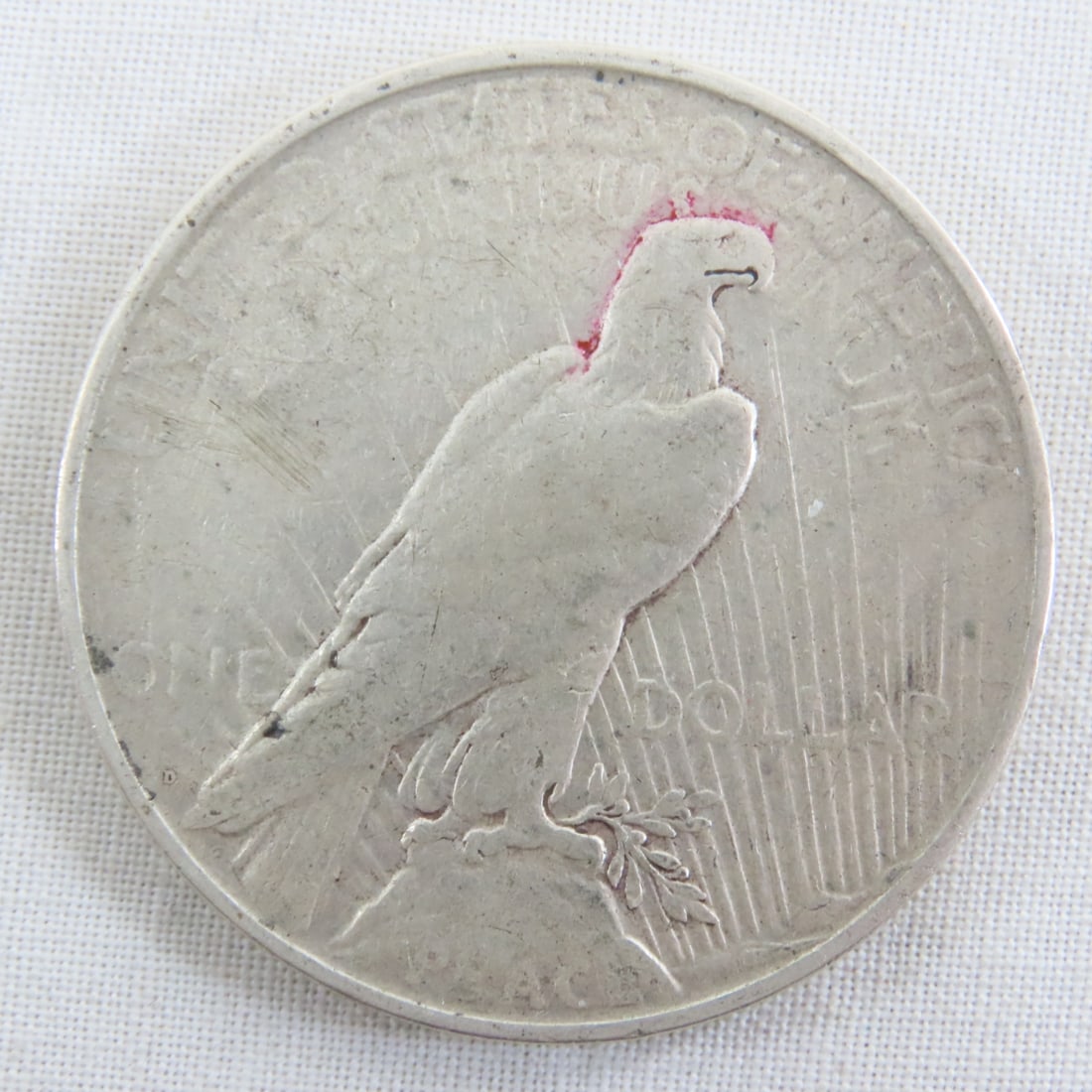 2 1923 Peace Silver Dollars - 3