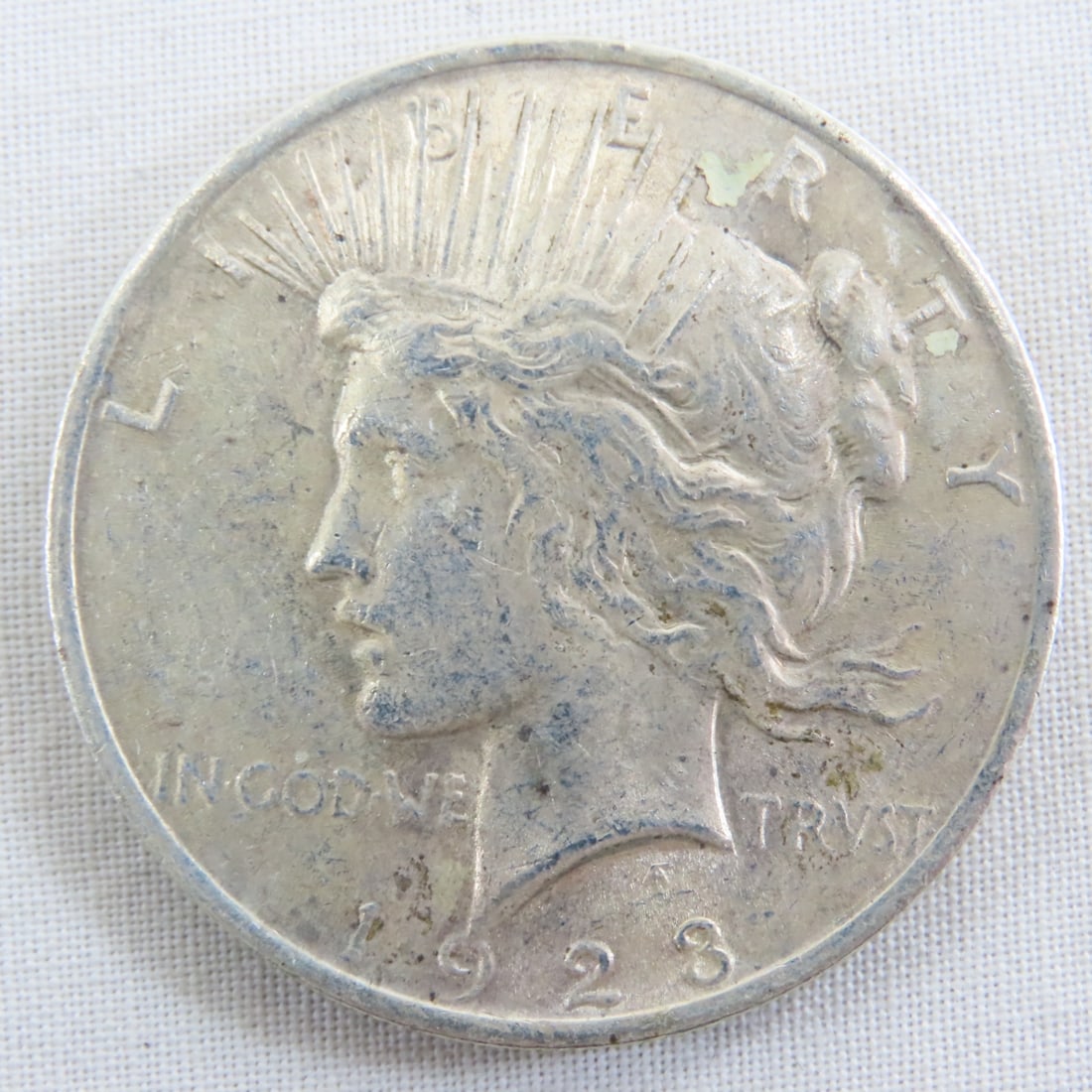 1923 P&D Peace Silver Dollars - 2