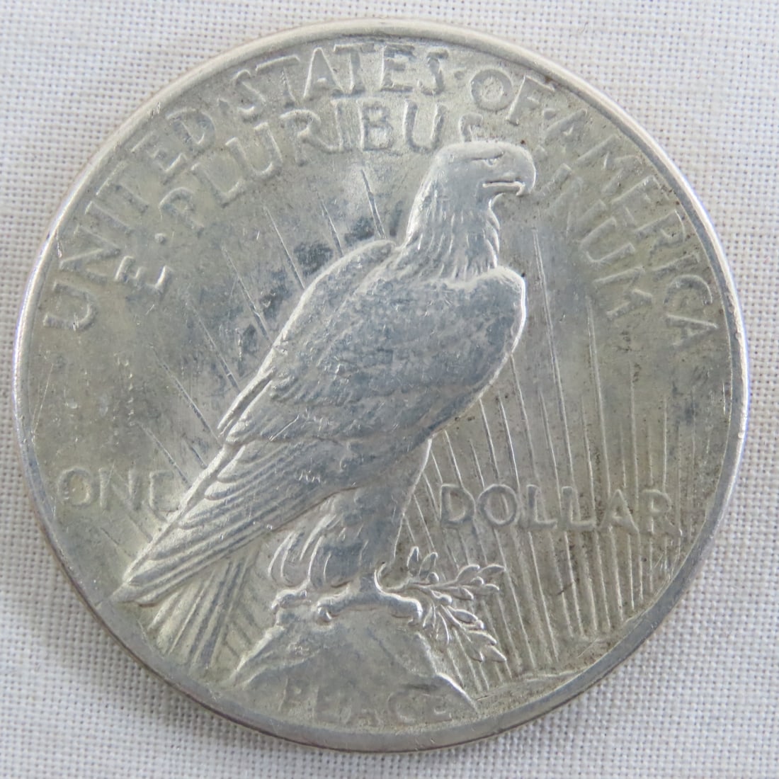 2 1925 Peace Silver Dollars - 3