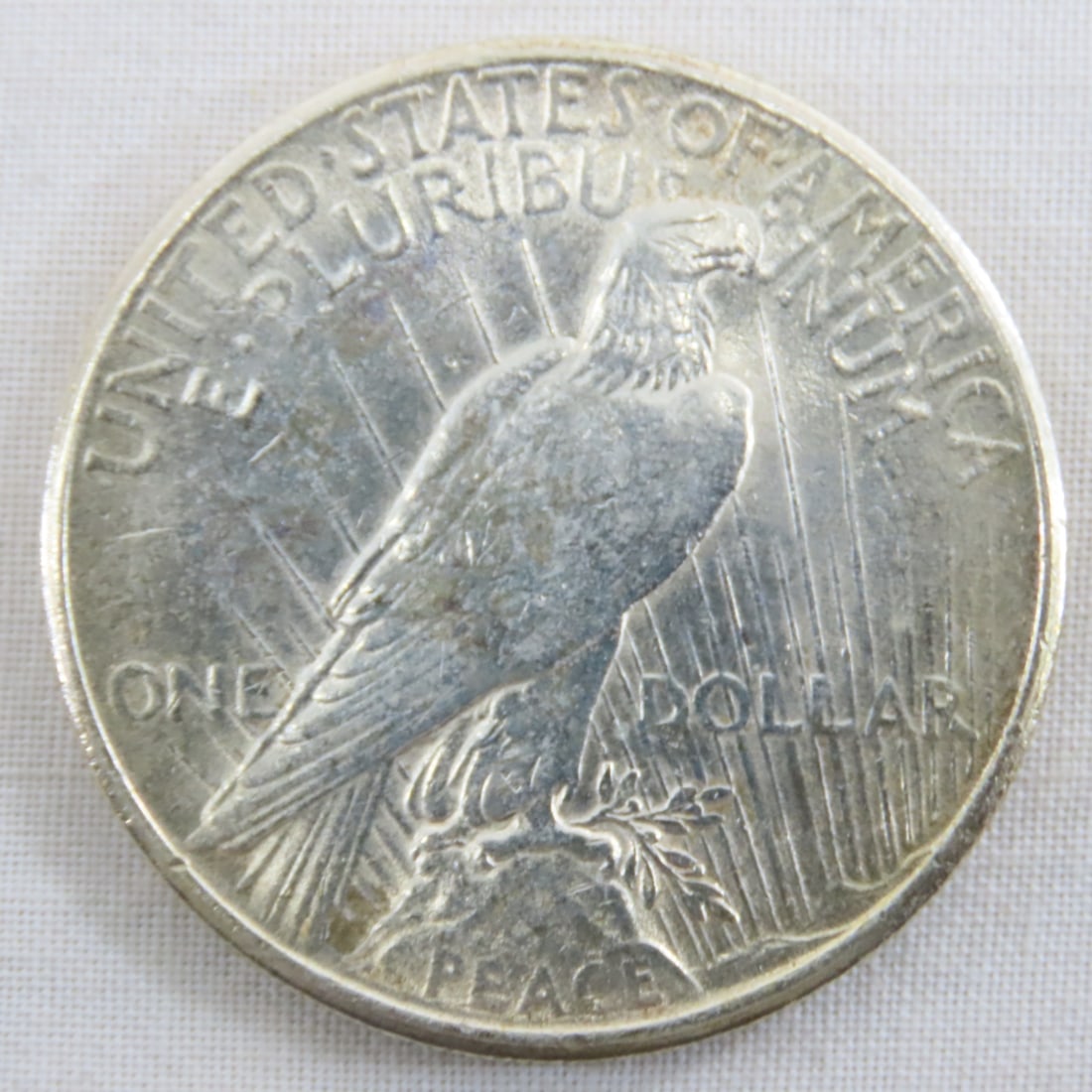 2 1925 Peace Silver Dollars - 5