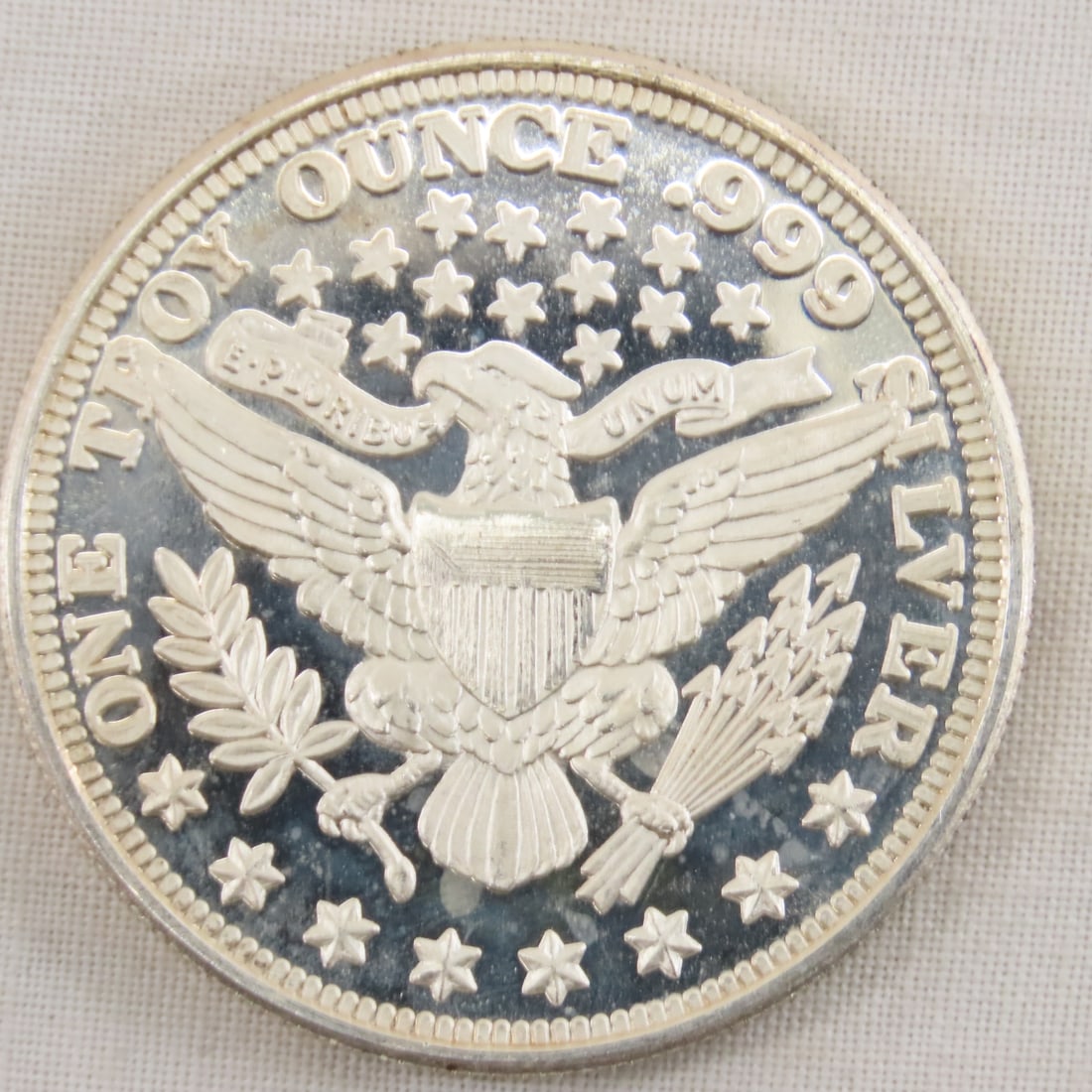 Barber Half Dollar Style 1ozt Silver Round - 2
