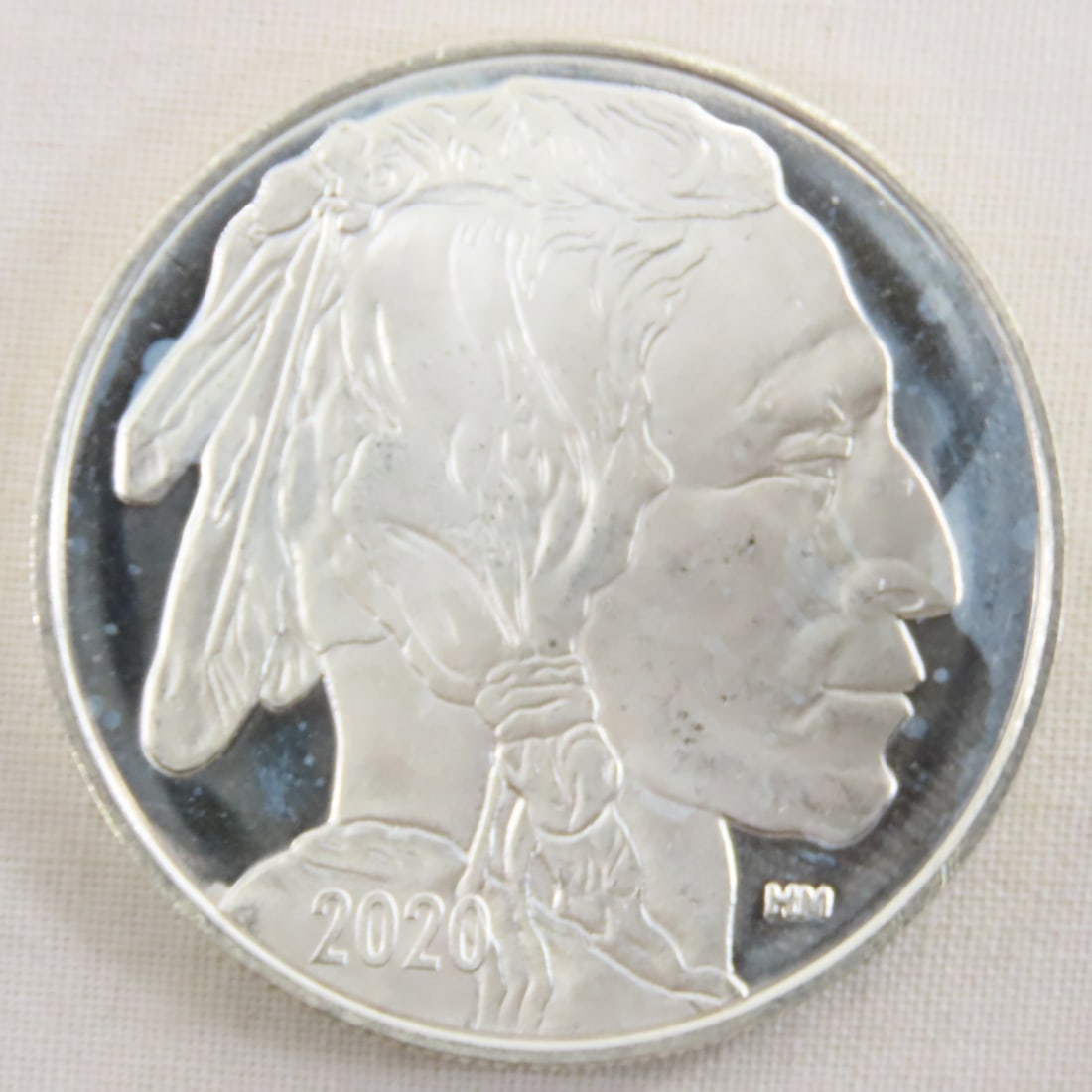 2 2020 Highland Mint 1 ozt Silver Buffalo Rounds - 4