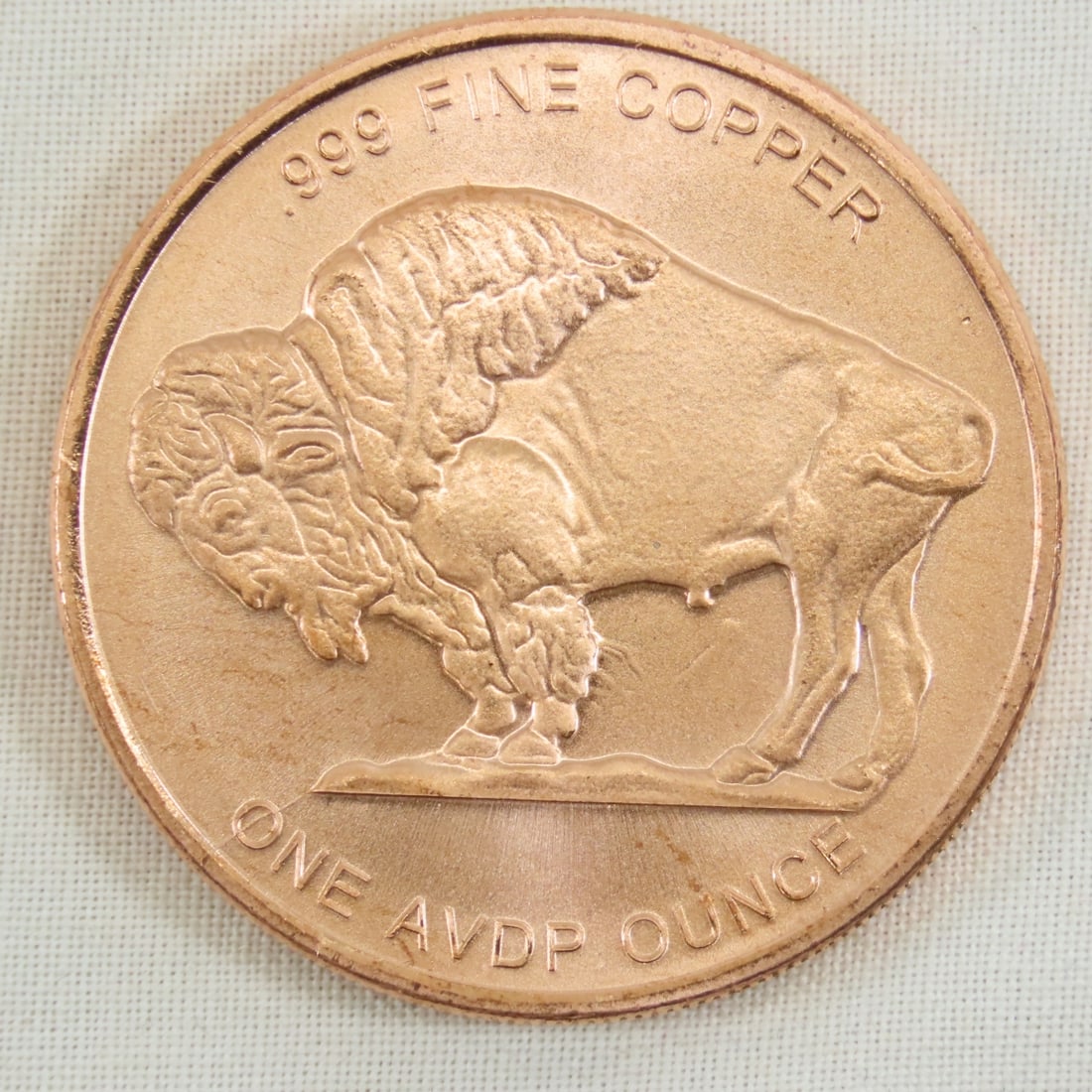 40 1ozt Copper Indian Head Buffalo Rounds - 16