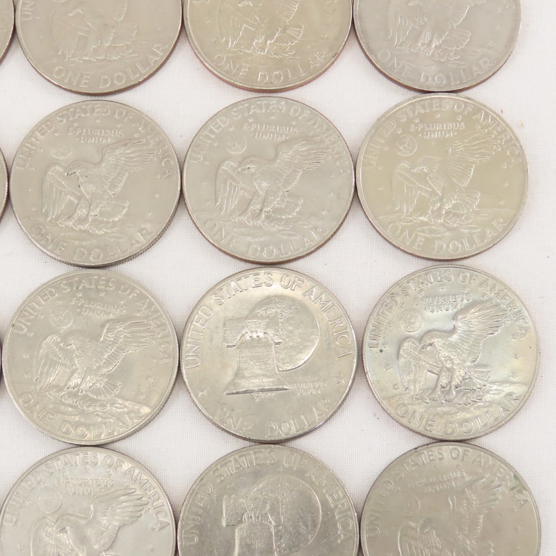 40 Mixed Date Eisenhower Dollars - 12