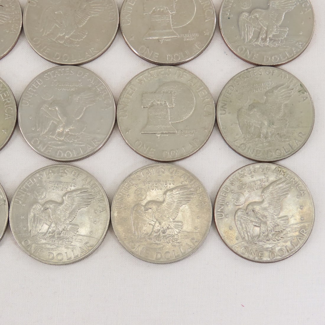 40 Mixed Date Eisenhower Dollars - 14