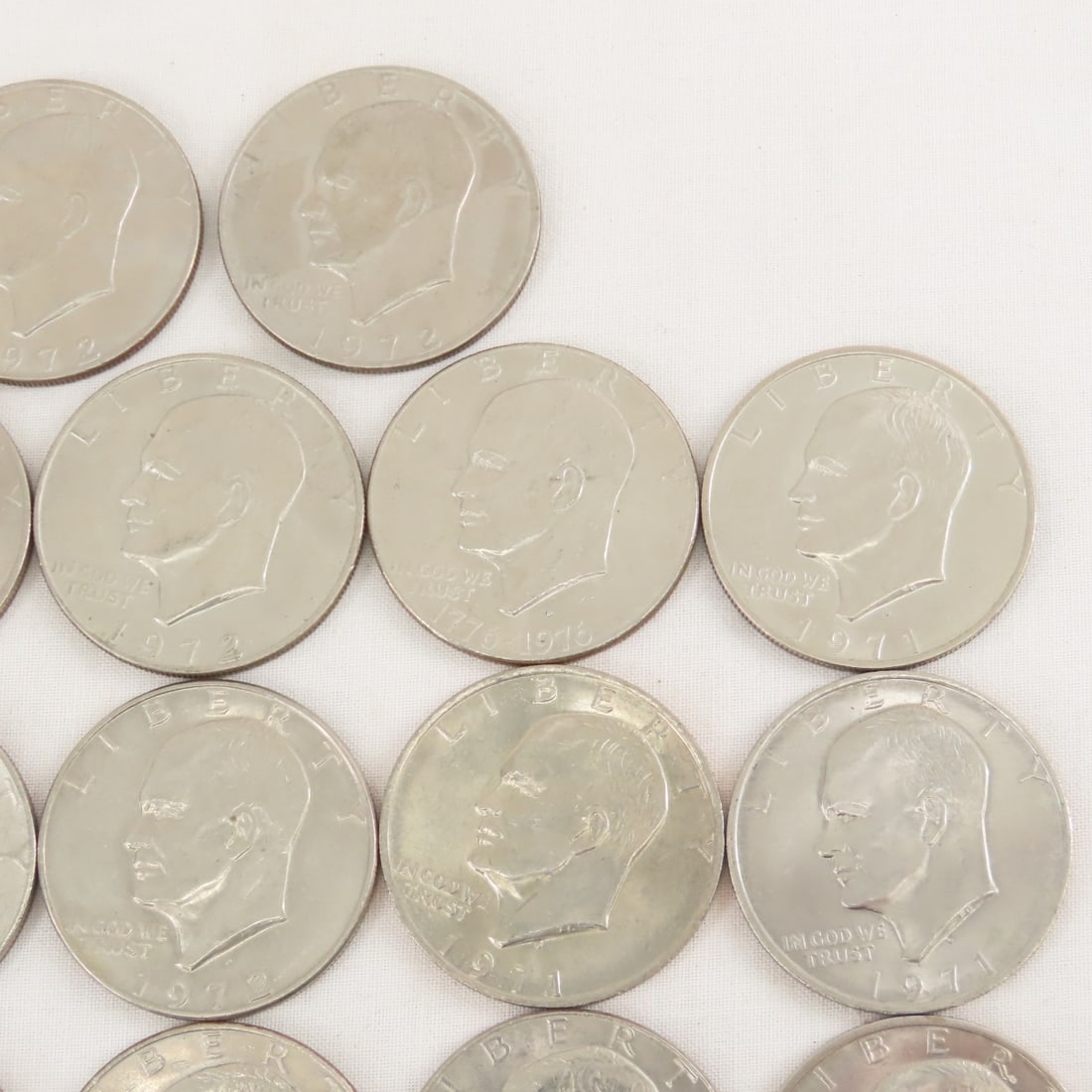 40 Mixed Date Eisenhower Dollars - 3