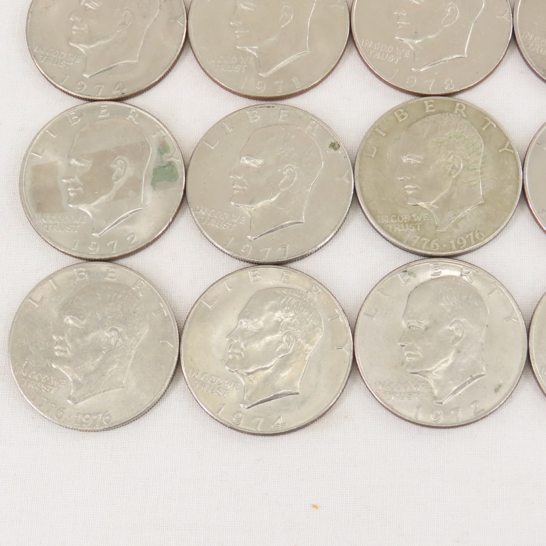 40 Mixed Date Eisenhower Dollars - 6
