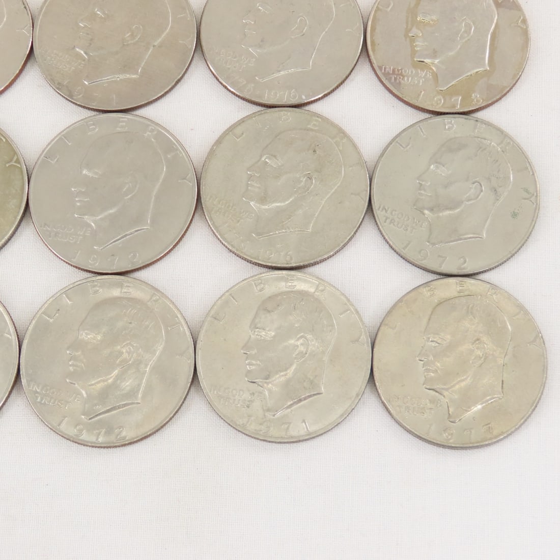 40 Mixed Date Eisenhower Dollars - 7