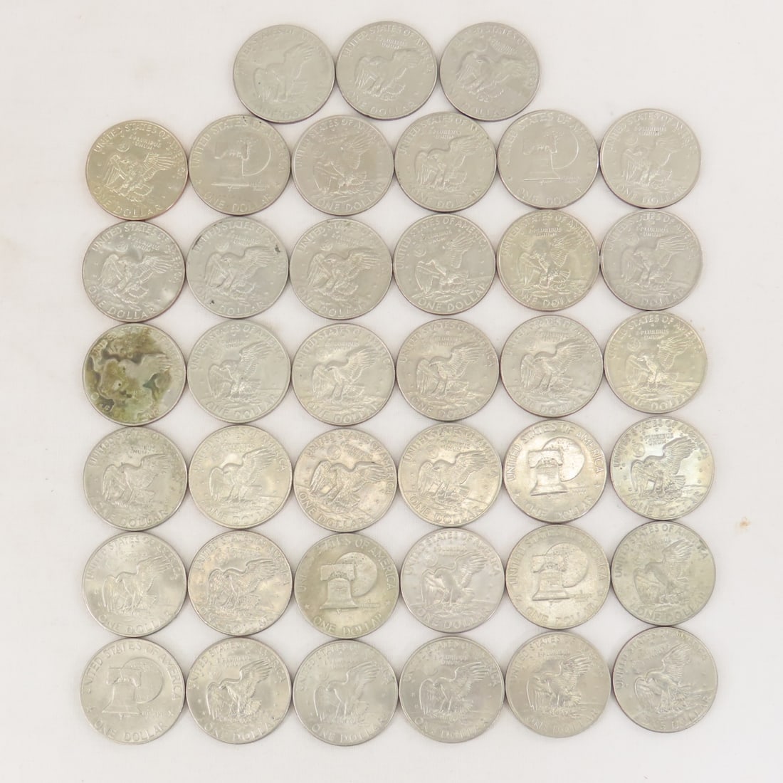 40 Mixed Date Eisenhower Dollars - 8