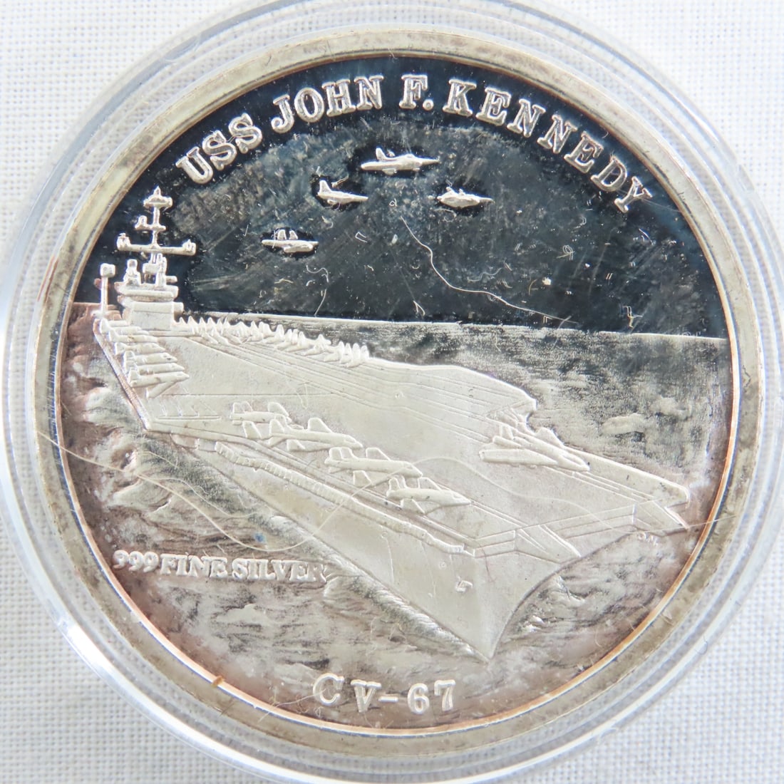 1991 Operation Desert Storm 1ozt Silver UNC - 4