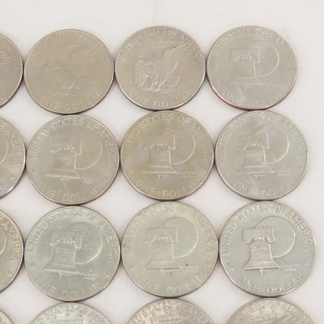 40 Mixed Date Eisenhower Dollars - 10