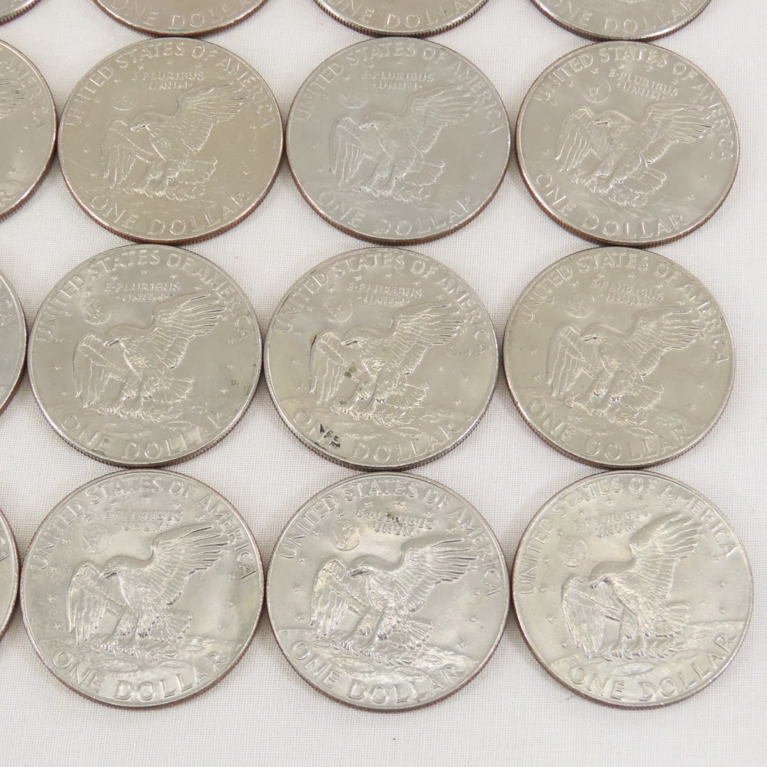 40 Mixed Date Eisenhower Dollars - 14