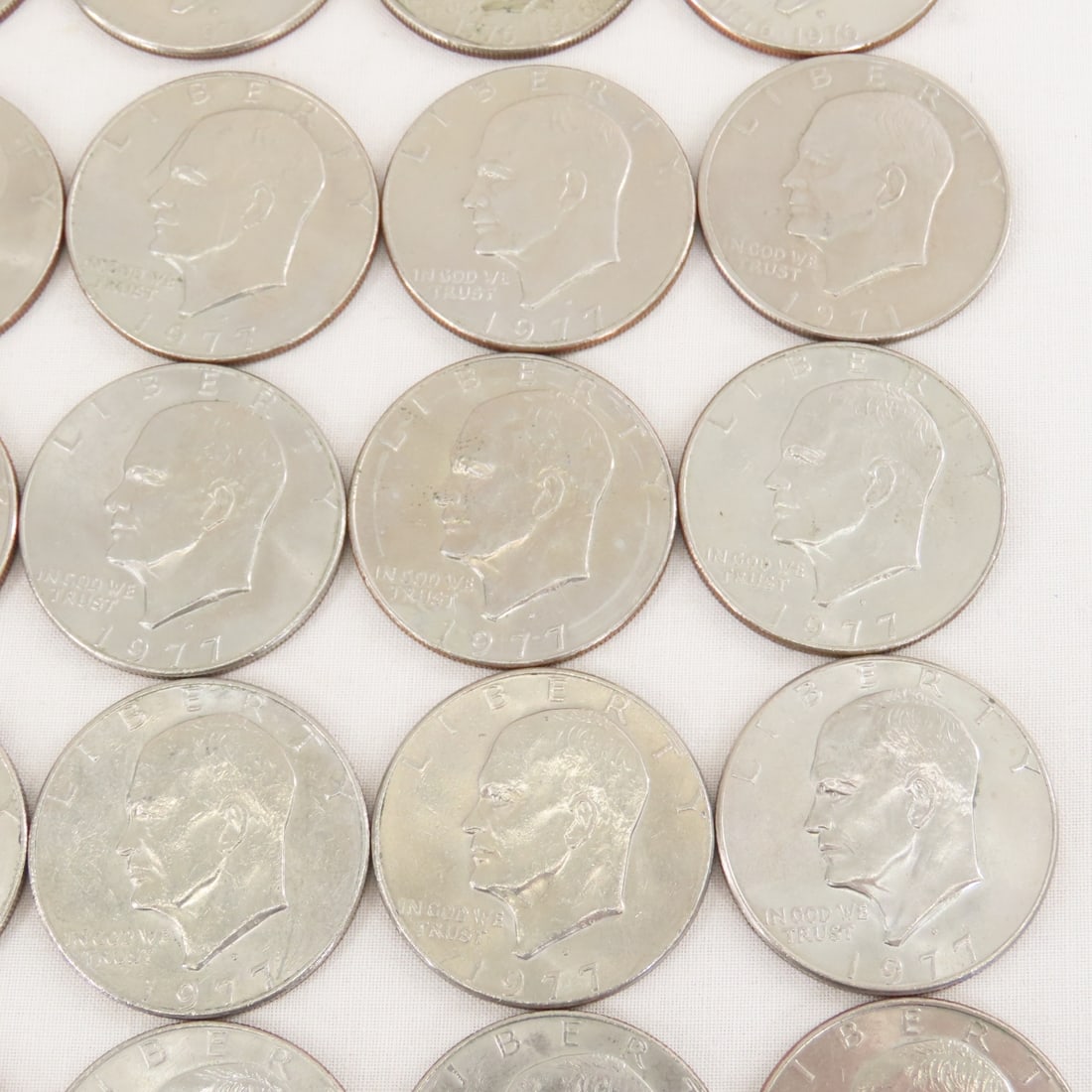 40 Mixed Date Eisenhower Dollars - 5