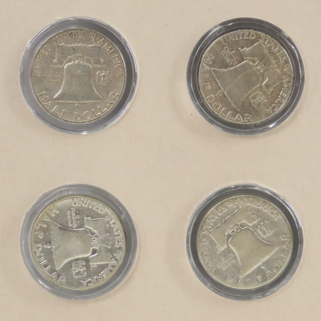 Complete Franklin Silver Half Dollar Collection - 4