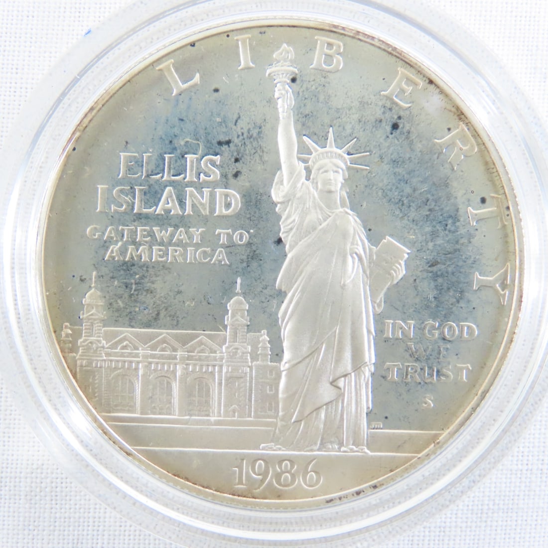 1986 S Liberty Silver Dollar Proof - 3