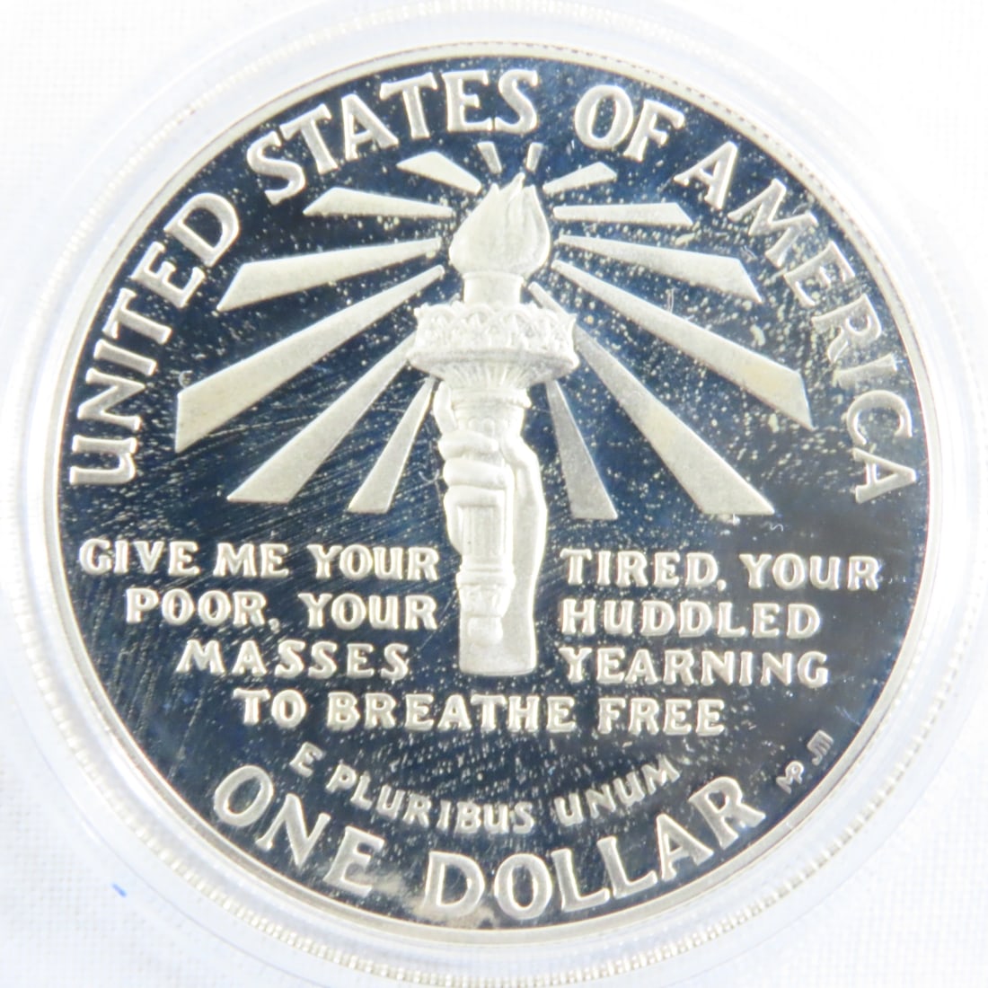 1986 S Liberty Silver Dollar Proof - 4