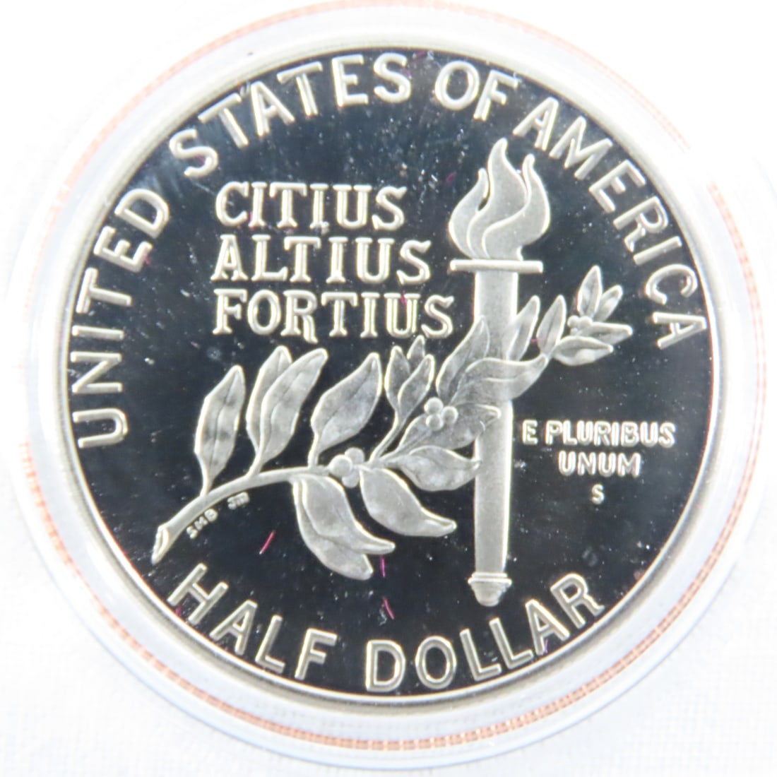 1992 S Olympic Silver Dollar & Half Dollar Proof - 6