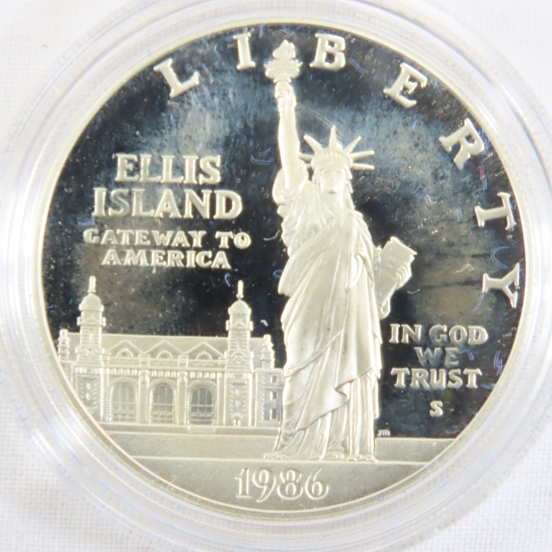 1986 S Liberty Silver Dollar Proof - 3