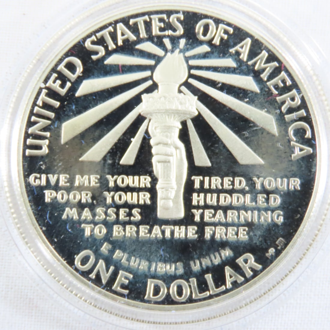 1986 S Liberty Silver Dollar Proof - 4