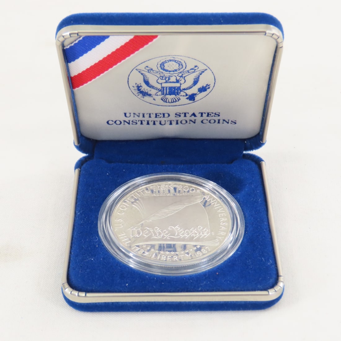 1987 S US Constitution Silver Dollar Proof - 2