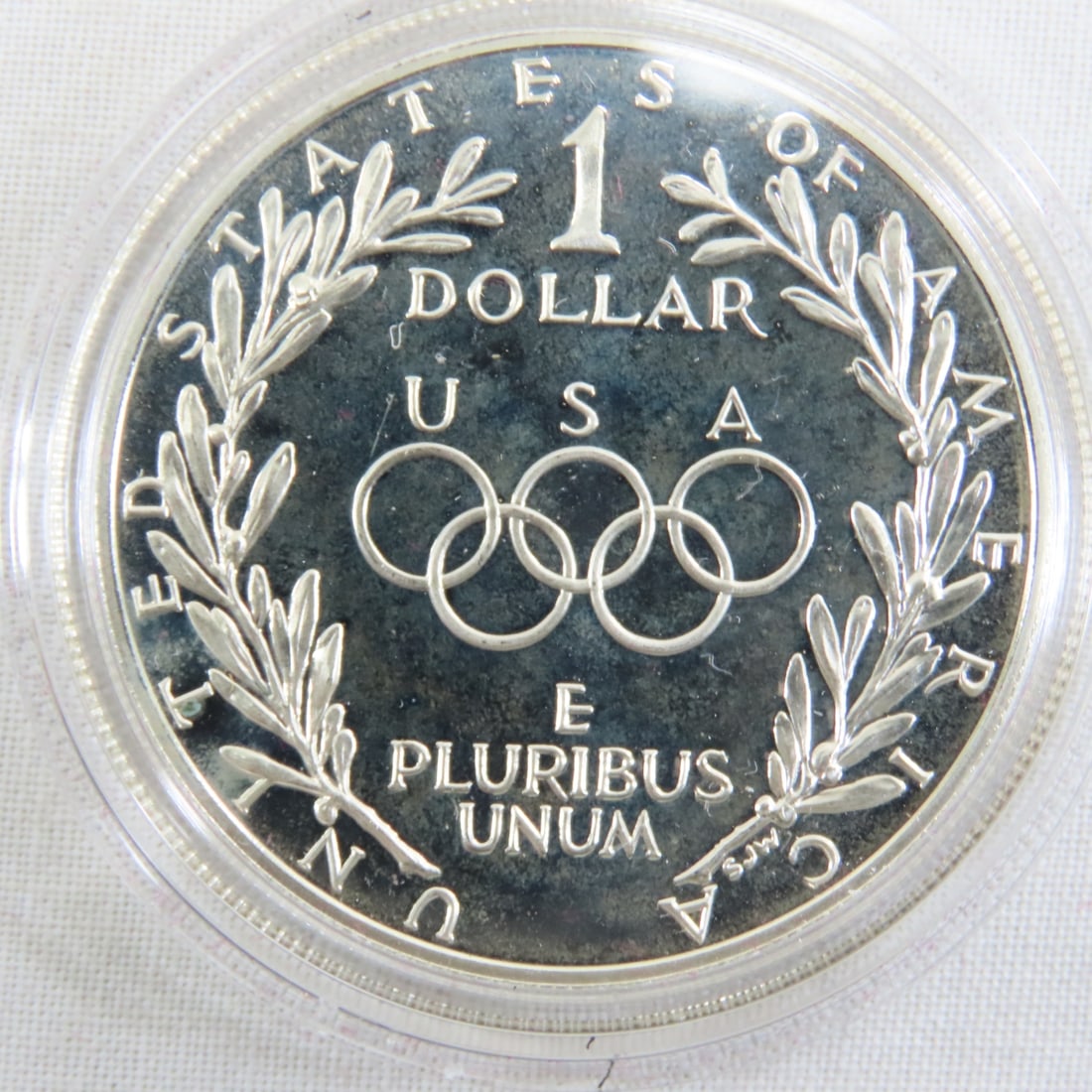 1988 S Olympic Silver Dollar Proof - 4